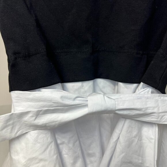 QEW Ladies Black & White hi/low Blouse Size xs - Picture 2 of 5